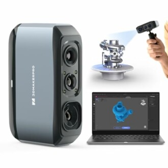 3D scanner device and software interface with 3D model rendering.