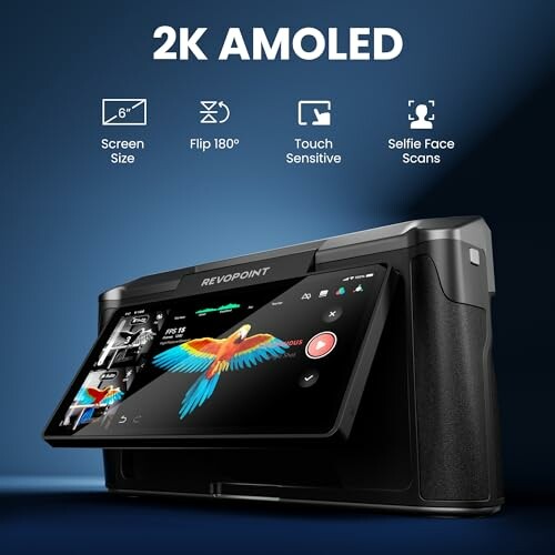 3D scanner device with 2K AMOLED display and features.